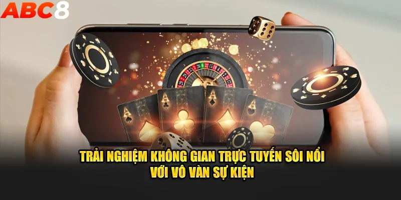 Cộng đồng kết nối những người chơi đam mê khi tải app ABC8, nơi giao lưu và trải nghiệm các trò chơi trực tuyến thú vị.