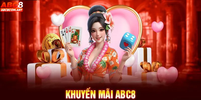 Hình ảnh minh họa các câu hỏi thường gặp về chương trình khuyến mãi tại ABC8 với biểu tượng quà tặng, ưu đãi và giao diện hỗ trợ