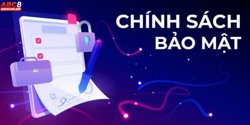 lý do nhà cái cần xây dựng chính sách bảo mật với biểu tượng ổ khóa, lá chắn an toàn và giao diện quản lý thông tin